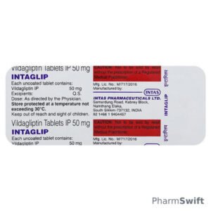 INTAGLIP 50mg Tablet 10's