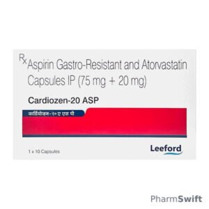 CARDIOZEN 20 ASP Capsule 10's