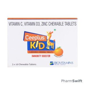 CEEPLUS KID ORANGE FLAVOUR Chewable Tablet 10's