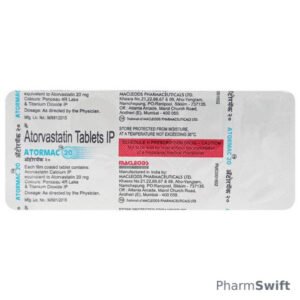 Atormac 20mg Tablet 10'S
