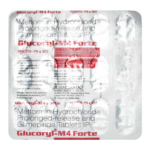 Glucoryl M4 Forte Tablet 15'S