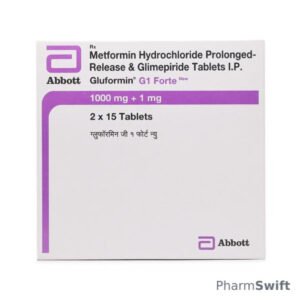 GLUFORMIN G1 FORTE NEW Tablet 15's