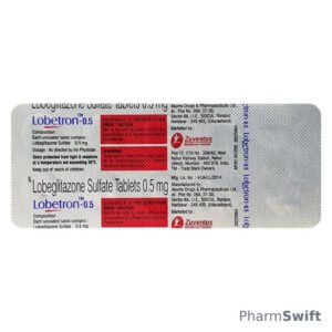 LOBETRON 0.5 Tablet 10's