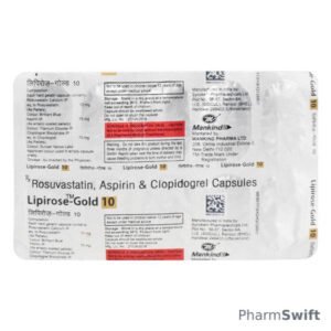 Lipirose Gold 10mg Capsule 10'S