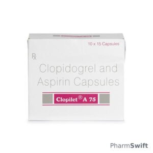 CLOPILET A 75 Capsule 15's