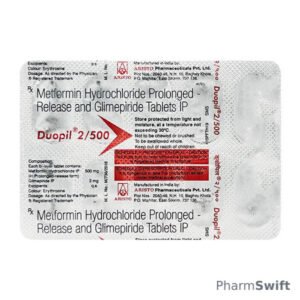 Duopil 2/500mg Tablet 10'S