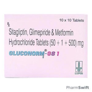 GLUCONORM GS 1 Tablet 10's
