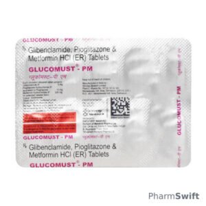 Glucomust PM Tablet 10'S