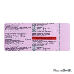 LUPISIT D 100/10 Tablet 10's