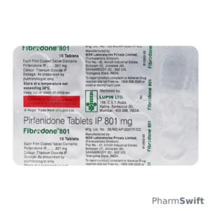 FIBRODONE 801 Tablet 10's