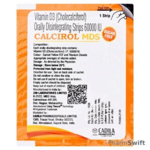CALCIROL MDS SUGAR FREE Strip 1's