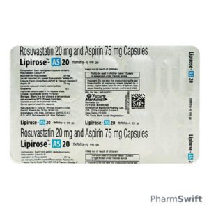 LIPIROSE AS 20 Capsule 10's