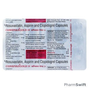 Consivas Gold 10Mg Capsule 10's
