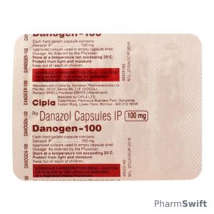 Danogen 100mg Capsule 10'S