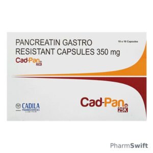 CAD PAN PE 25k Capsule 10's
