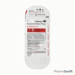 ATOCOR 10mg Tablet 15's