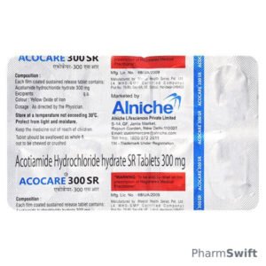 ACOCARE 300 SR Tablet 10's