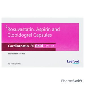 CARDIOROSTIN GOLD 20 Capsule 10's