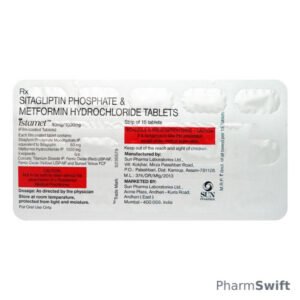 Istamet 50/1000mg Tablet 15'S