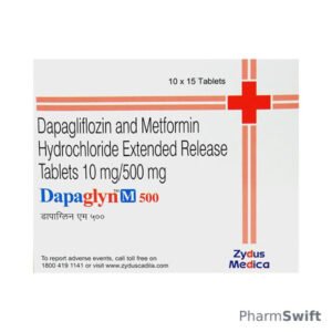 DAPAGLYN M 500 Tablet 15's