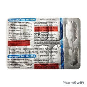 EMPAGLYN TRIO 10/1000 Tablet 10's