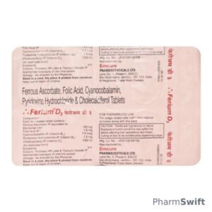 Ferium D3 Tablet 10'S