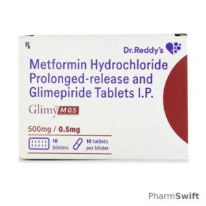 Glimy M 0.5/500mg Tablet 10'S