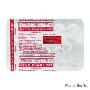 Glyciphage 250mg Tablet 10'S
