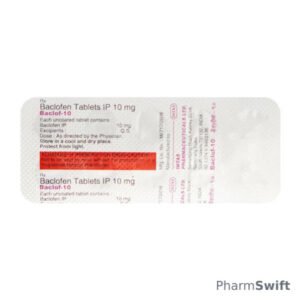 Baclof 10mg Tablet 10'S