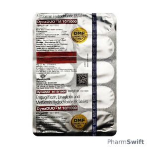 DYNADUO M 10/1000 Tablet 10's