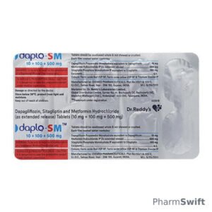 DAPLO SM 500 Tablet 10's