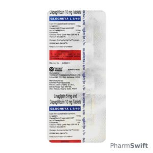 GLUCRETA L 5/10 Tablet 10's