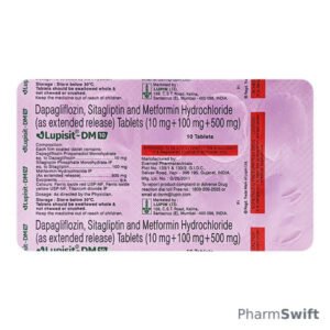 LUPISIT DM 10/100/500 Tablet 10's
