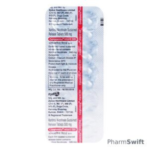 Complamina Retard 500mg Tablet 10'S