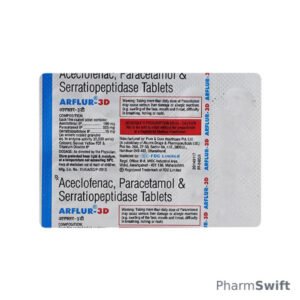 Arflur 3D Tablet 10'S