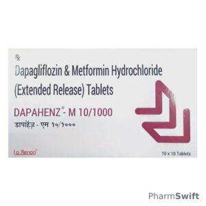 DAPAHENZ M 10/1000 Tablet 10's