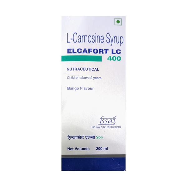 ELCAFORT LC 400 NUTRACEUTICAL MANGO FLAVOUR Syrup 200ml