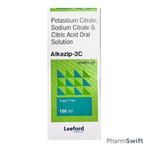 ALKAZIP 3C SUGAR FREE Oral Solution 100ml