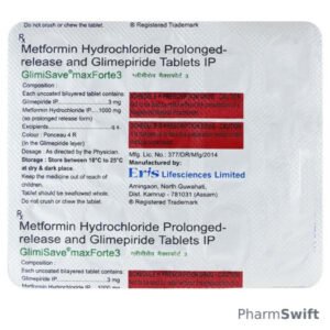 Glimisave Max Forte 3mg Tablet 15'S