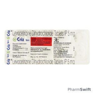 CRIZ 5mg Tablet 10's