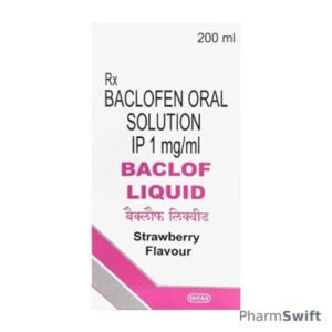 BACLOF LIQUID STRAWBERRY FLAVOUR Solution 200ml