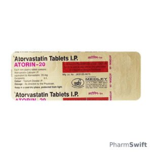 Atorin 20mg Tablet 10'S