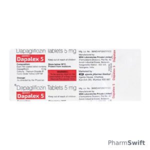 DAPALEX 5 Tablet 10's