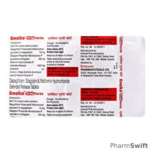 EMSITA TRIO FORTE Tablet 10's