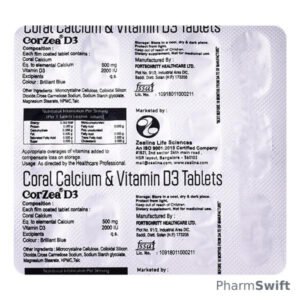 CORZEA D3 Tablet 15's