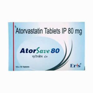 Atorsave 80mg Tablet 15'S