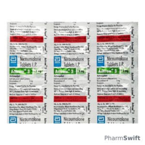 Acitrom 3mg Tablet 30'S