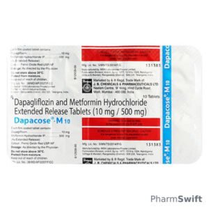 DAPACOSE M 10 Tablet 10's