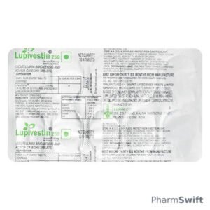 Lupivestin 250mg Tablet 10'S
