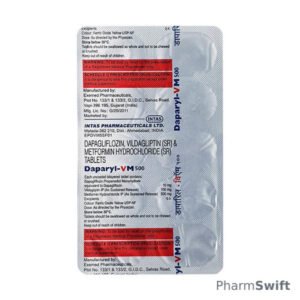 DAPARYL VM 500 Tablet 10's
